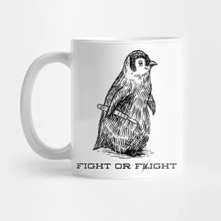 Fight or flight Vintage style Mug